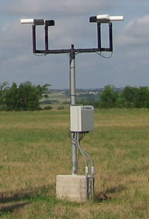 Measuring visibility is simplified with weather instruments like the 8364-E Forward Scatter Visibility Sensor